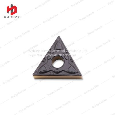 TNMG220404-PM Carbide Turning Insert with Bi-color CVD Coating for Steel