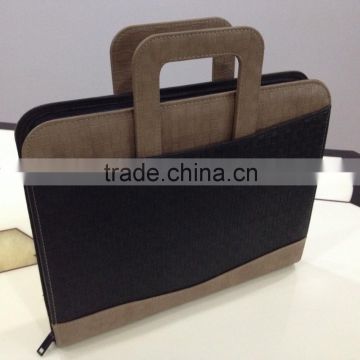 High quality leather portfolio, professional supplier NS-JLJ0016                        
                                                                                Supplier's Choice