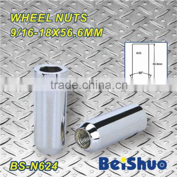 (BS-N624) 9/16-18X56.6MM wheel nut wheel hub wheel accessory