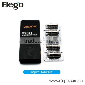 Elego wholesale100% Genuine Aspire Nautilus replaceable Dual coils In Stock