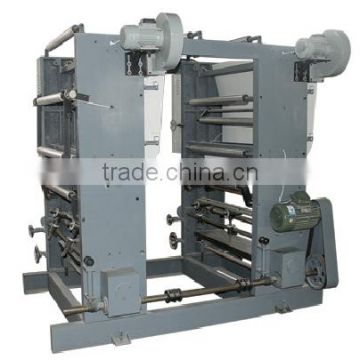 Double-sided printing Two color plastic film Printing Machine