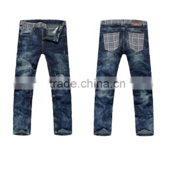 100%cotton brand men jeans pants DS120122