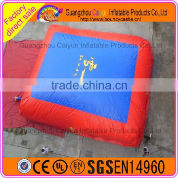 Quality guarantee stunt inflatable skiing air bag/big air bag for adventure and sports