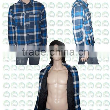 flannel padded shirt
