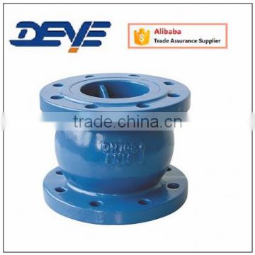 GG25 Flanged Ends Vertical Silient Check Valve Hydraulic