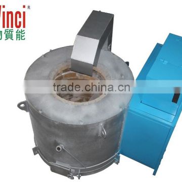 High Efficiency Biomass Aluminum Crucible Melting Furnace,used for industrial aluminum,zinc,lead,tin melting and insulation