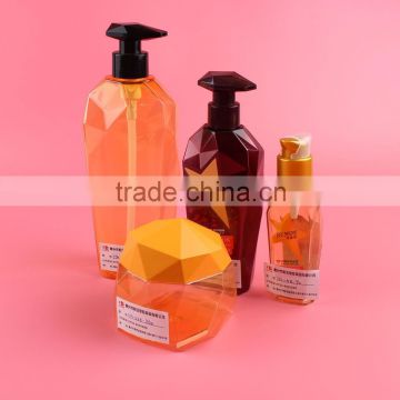 300ml pet shampoo purple bottle