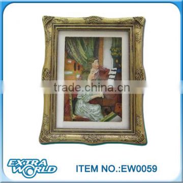 polyresin souvenir picture frame