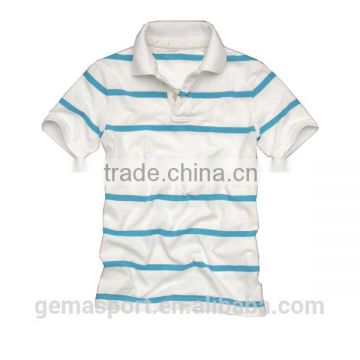 man's stripe garment wash polo shirt pmwt025