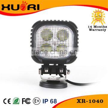 4 inch Hottest!!! 4" 40W Square Cube Flush mount pods 10w LED work light pods Crees led pod for offroad