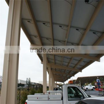 waterproof carport solar pv modules car mounting bracket rack mount
