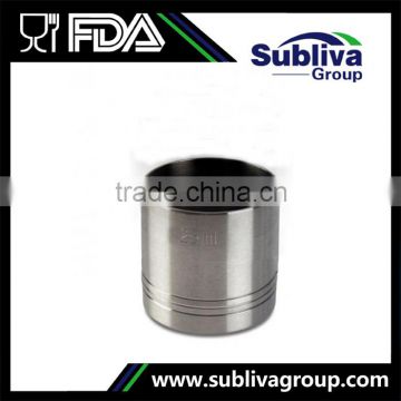 25ml Stainless Steel Thimble Pouring Measure                        
                                                Quality Choice