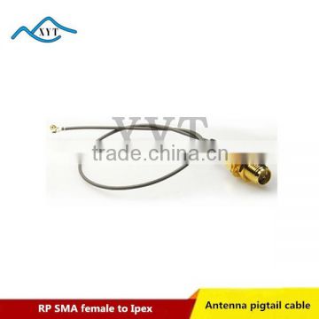 Factory Price 150MM RP SMA female to Ipex/UFL antenna extension pigtail cable