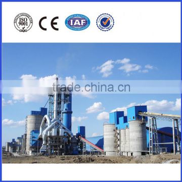 Professional 100-1500tpd cement production line manufacturer