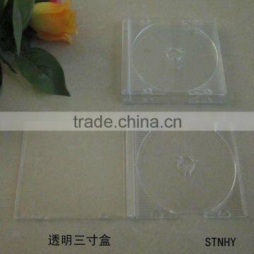 3mm mi ni clear slim CD case