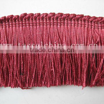 Best Sell Brush Fringe For Pillows, Window Treatments, Upholstery; Fabric Fringe Curtain Lace