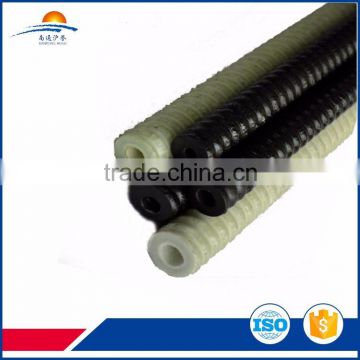 Non conductive frp hollow drill rod for tunneling