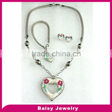 Best Quality Hot Selling stainless steel luxury jewelry set