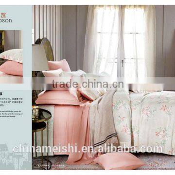 100% Home textile Reactive printing Tencel bedding set comforter bedding sets for adult