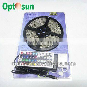 waterproof 5050 remote control rgb led strip lighting kits