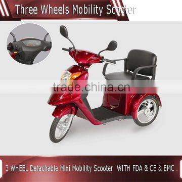 Brand New 3 WHEEL Detachable Mini Mobility Scooter WITH FDA & CE & EMC