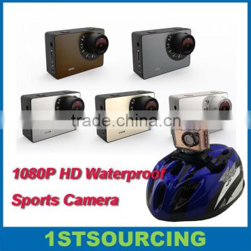 2014 hot sale 1080p camera with shockproof waterproof sports camera