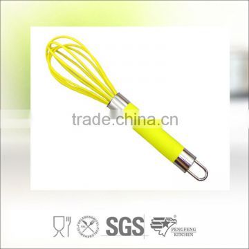 Factry price Food Grade Silicone egg beater egg whisk