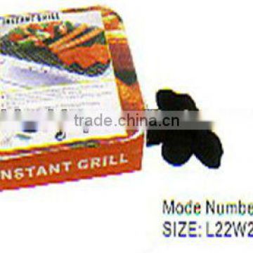 disposable charcoal grill YH2222 with hot sales in 2014