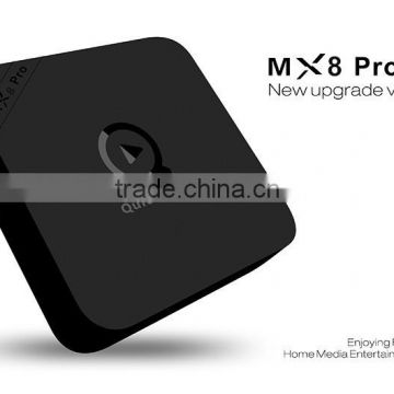 High Quality MX8 Pro with 4K Bluetooth Amlogic S905 Google 5.1 Quad Core kodi Mx8 Pro Ott tv box