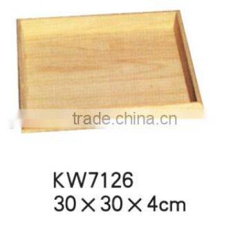 wooden tray