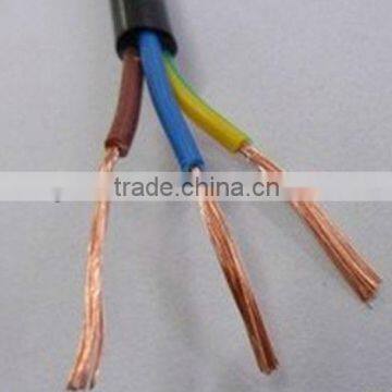 3 core awg22 wire pvc insulation and sheath