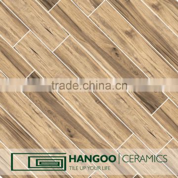 ODM 3d Inkjet Wood Grain Commercial Porcelain Floor Tiles