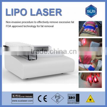 Hottest Best effective 650nm portable lipolaser slimming machine , Lipo Diode Laser Slimming