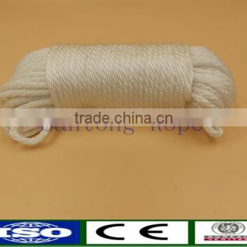 3mm MFP white solid braided outdoor starter rope