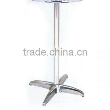 outdoor leisure aluminum high bar table