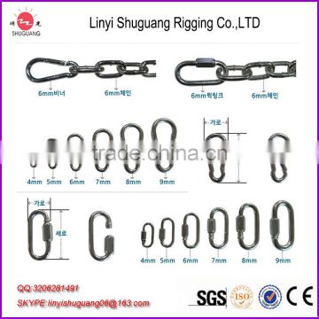 KOREAN TYPE SUS316 SUS304 STAINLESS STELL LINK CHAIN