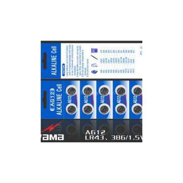 AG12 Alkaline Button Cell Battery