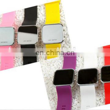 New arrival alibaba kids watch colored silicon wrist watch led watch