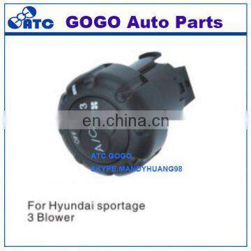 GOGO High quality car ac push button switch for Hyundai Sportage three gears