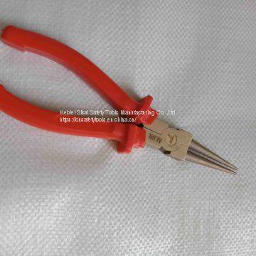 Explosion-proof outer baffle ring pliers 200mm Aluminum bronze