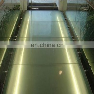 customized anti slip platform glass walkway with CE&ISO
