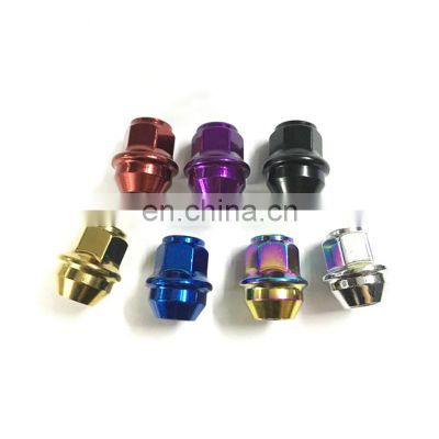 Supplier Of China Car Wheel Parts Multiple Color Tire Nuts For Ford