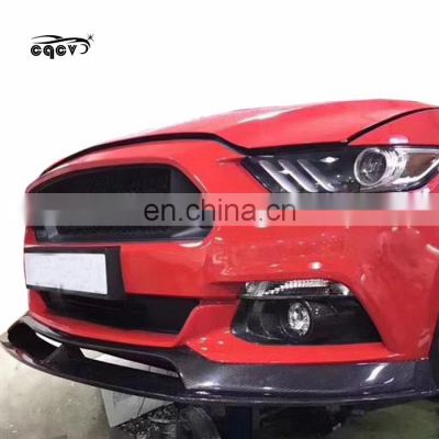 Beautiful  tuning accessories body kit suitable for Ford Mustang in AC style carbon fiber front lip rear lip wing spoiler