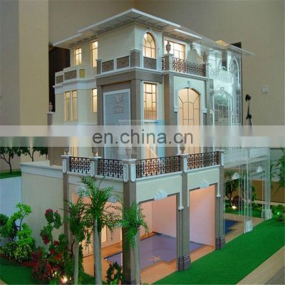 New Design 3d maquette for villa house plan Architecture acrylic model