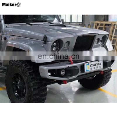 4x4 Car parts body kits for Jeep Wrangler JK 07-17 front grille hood fender for jeep