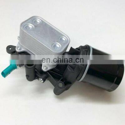 ningbo auto parts Engine oil cooler assembly oil filter housing for VW  Polo 04B115389B
