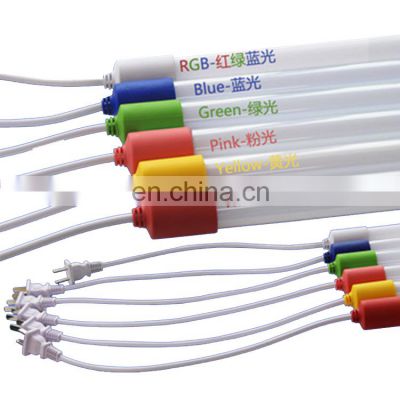 Hot Sale Dimmable Color Changing LED Tube RGB T8 LED Tube Multicolor LED Tube Lighting