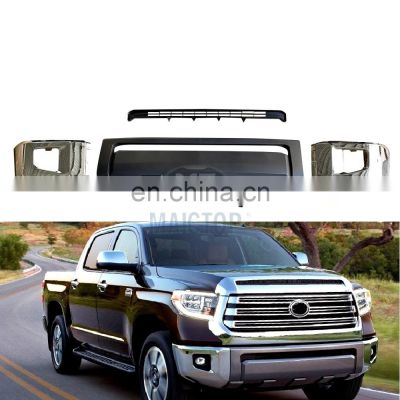 MAICTOP car accessories auto body part front bumper facelift bodykit for tundra 2014-2021 upgrade body kit