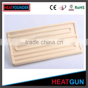 220V 500W LARGE FLAT HOT SALE INFRARED CERAMIC HEATER PLATE WITH THERMOCOPULE FOR INDUSTRY