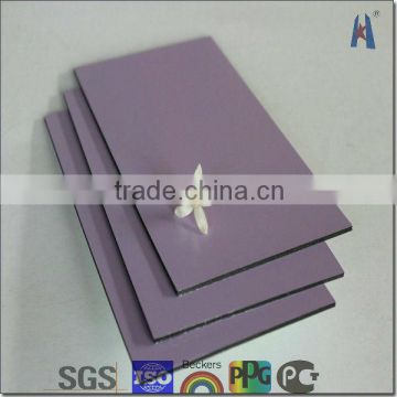 5mm Curved aluminum honeycomb panel with PVDF coating